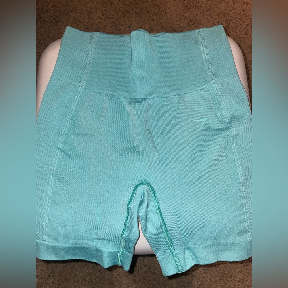 Gymshark aqua bike shorts